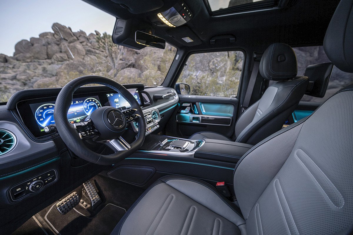 Mercedes Clase G 580 eléctrico_2_interior