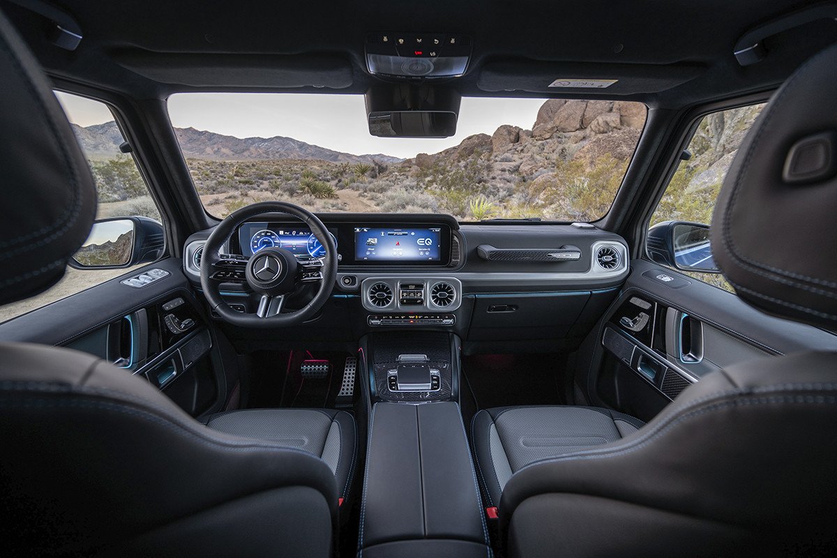 Mercedes Clase G 580 eléctrico_4_interior