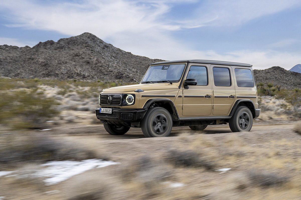 Mercedes Clase G 580 eléctrico: une tradición off-road y tecnología 100% EV