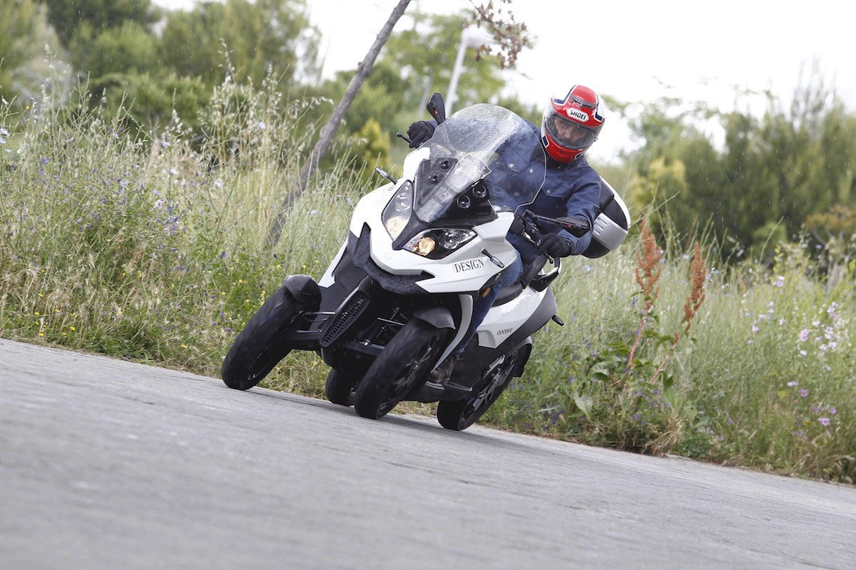 Prueba Quadro Qooder, el scooter de cuatro ruedas