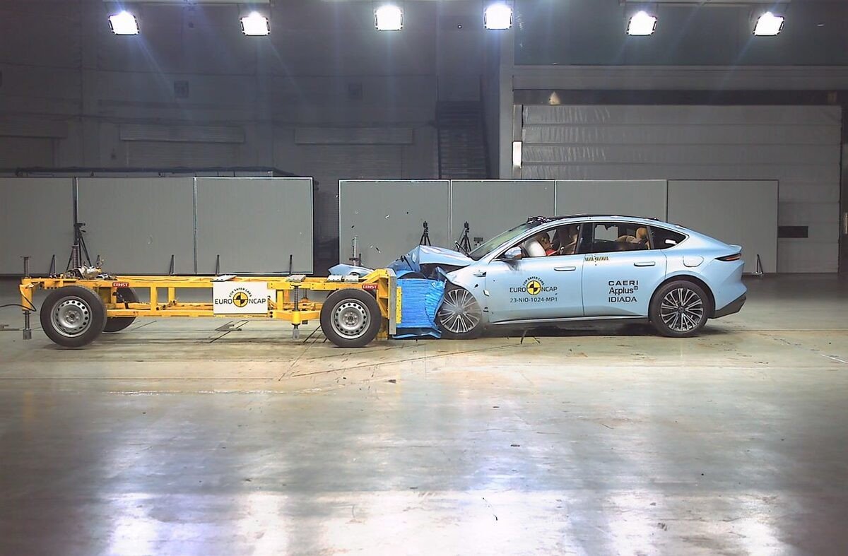 NIO sube el listón en los test de seguridad Euro NCAP