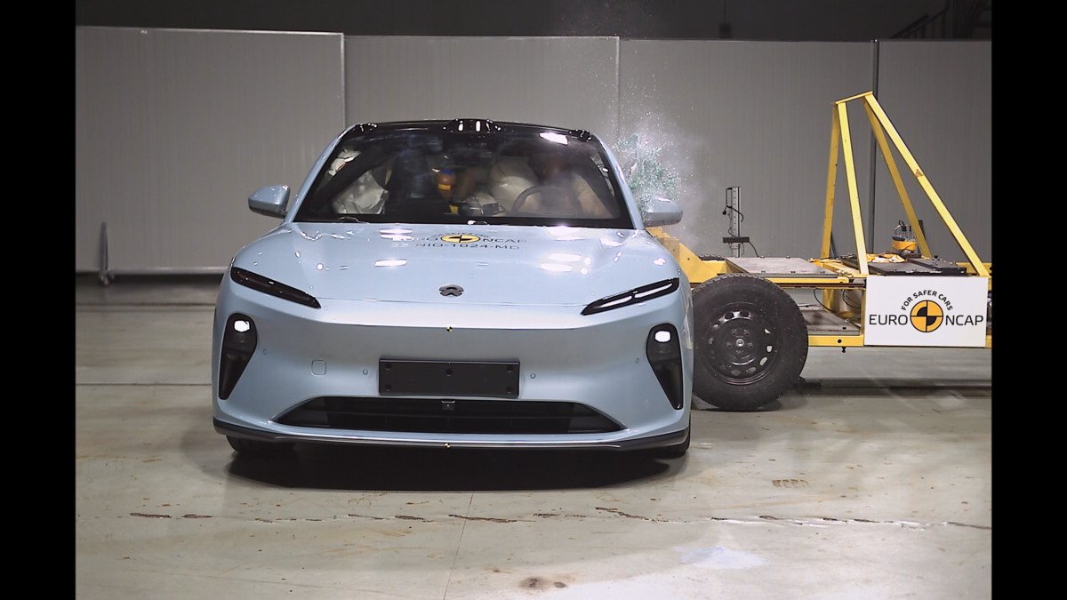 NIO sube el listón en los test de seguridad Euro NCAP