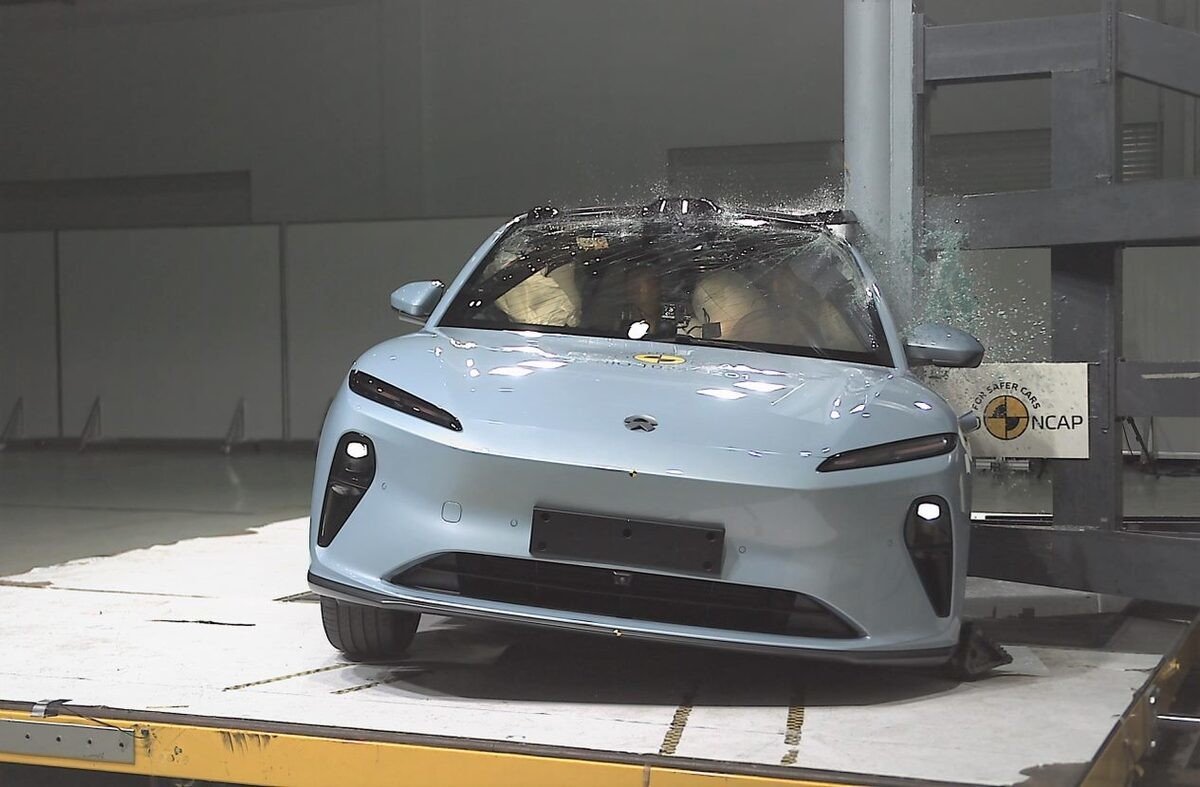 NIO sube el listón en los test de seguridad Euro NCAP