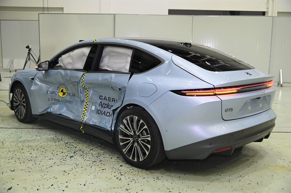 NIO sube el listón en los test de seguridad Euro NCAP