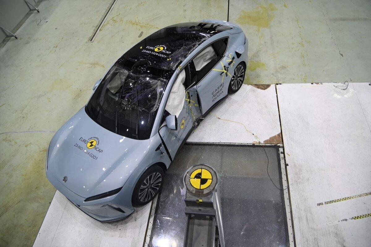 NIO sube el listón en los test de seguridad Euro NCAP