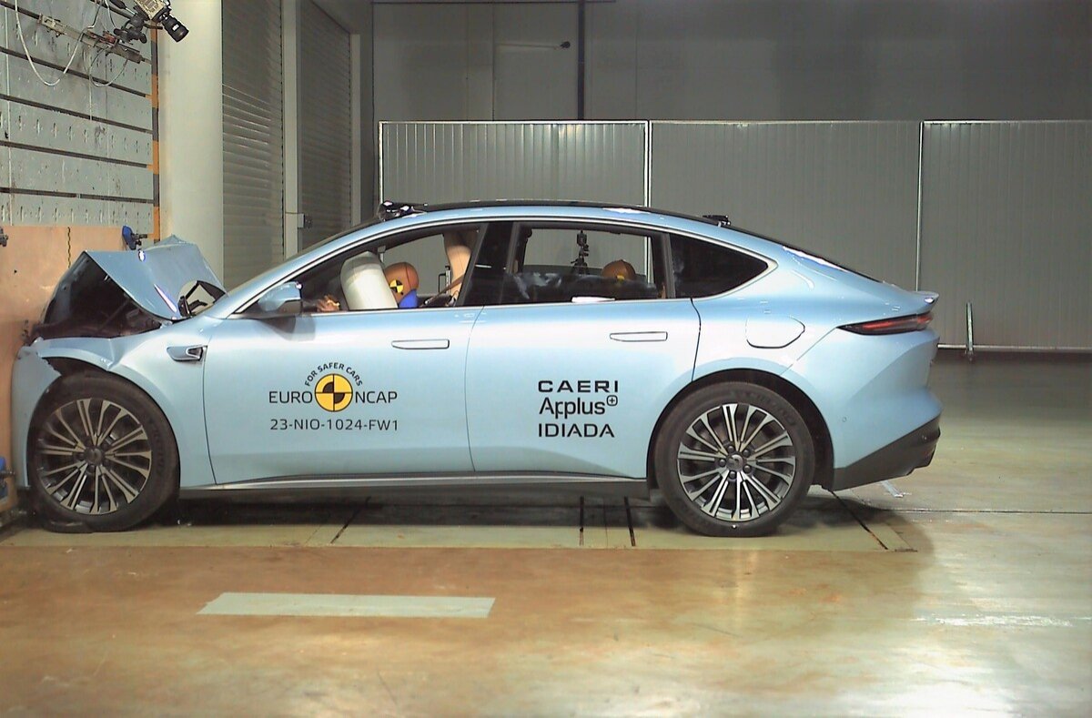NIO sube el listón en los test de seguridad Euro NCAP