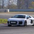 Audi R8 V10 plus, prueba en circuito