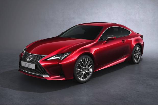 Nuevo Lexus RC 300h 2019 híbrido con muchas mejoras