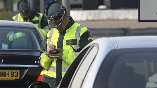 Notificación de una multa: Polémica