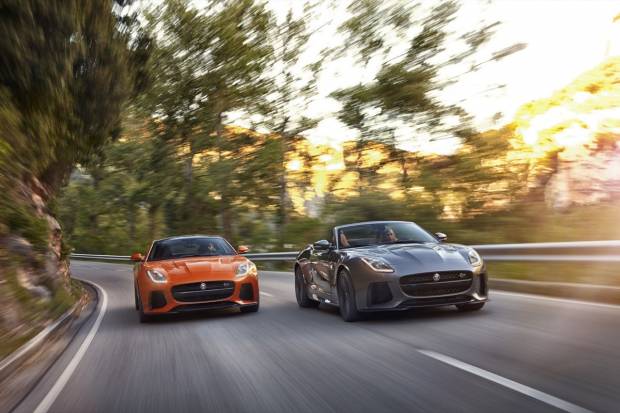 Jaguar F-TYPE SVR Coupé y Cabrio: todo sobre el superdeportivo de Jaguar