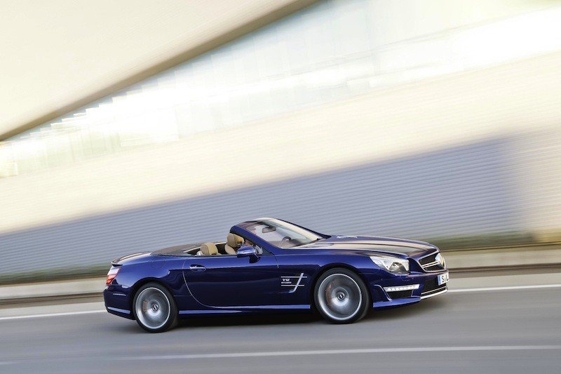 Mercedes SL 65 AMG, un coche descapotable con 630 CV