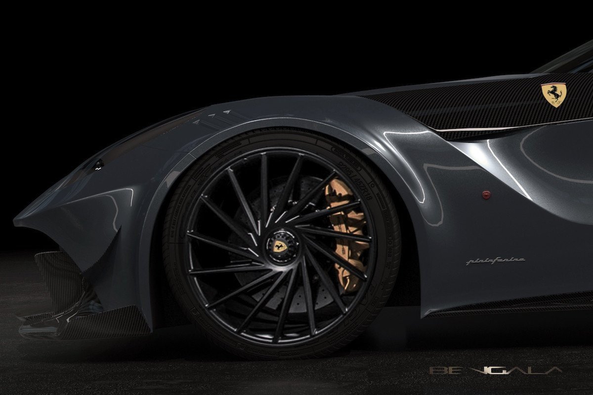 Bengala F12 Caballería, un Ferrari reinterpretado en España