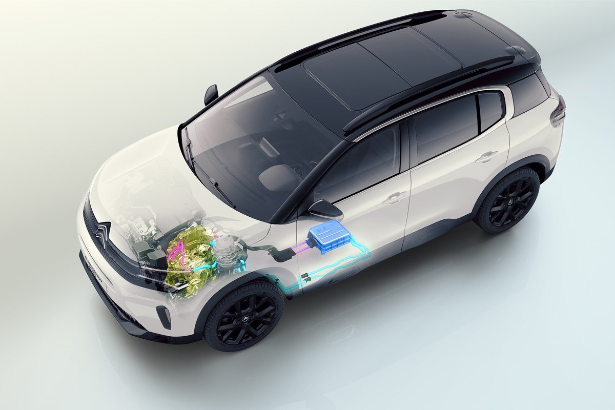 El C5 Aircross se convierte en el primer Citroën con una mecánica híbrida ligera