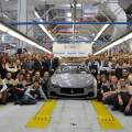Se fabrica el coche número 10.000 en la planta Avvocato Agnelli de Maserati