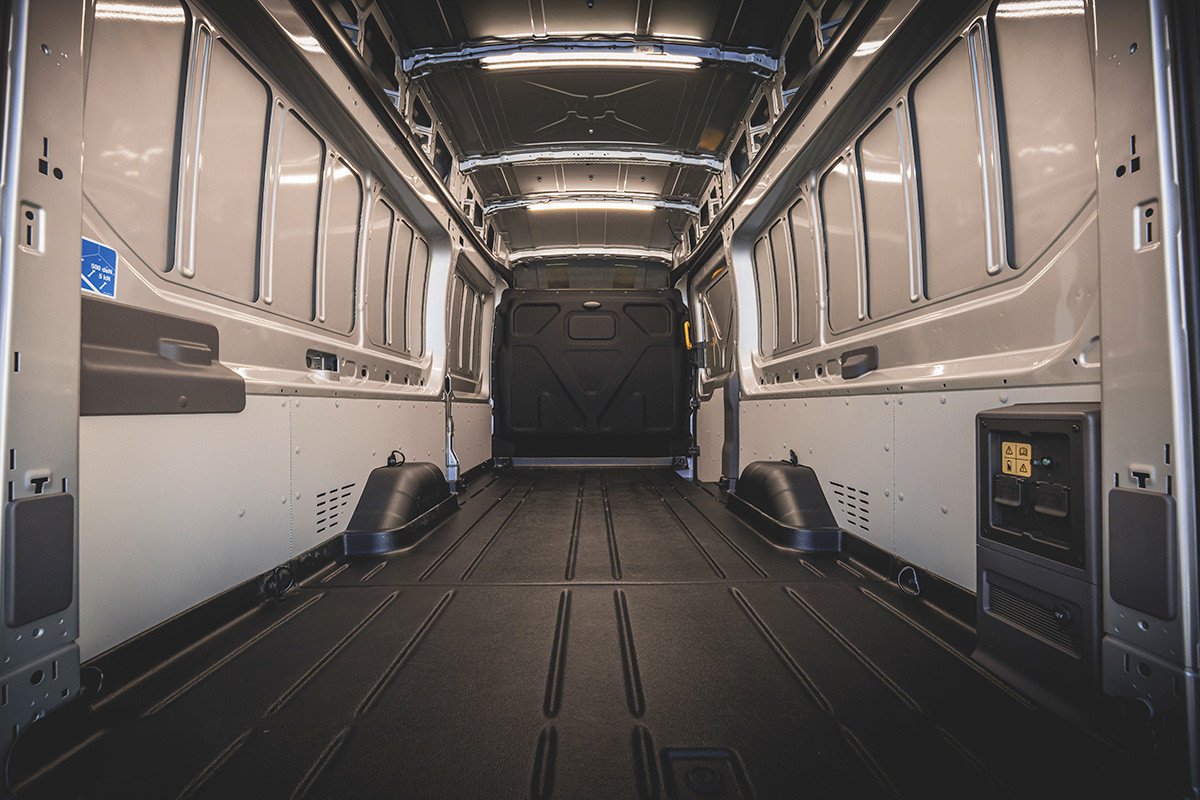 Primera prueba de conducción con la Ford E-Transit