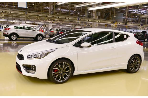Kia pro_cee’d GT, la versión deportiva del pro_cee’d comienza su producción