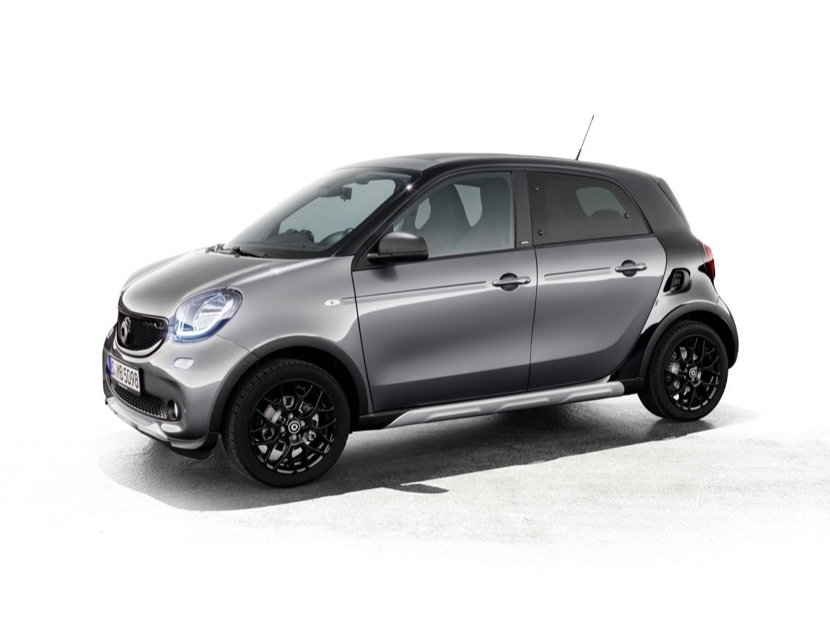 Estilo crossover para el smart forfour crosstown edition desde 3.330 euros