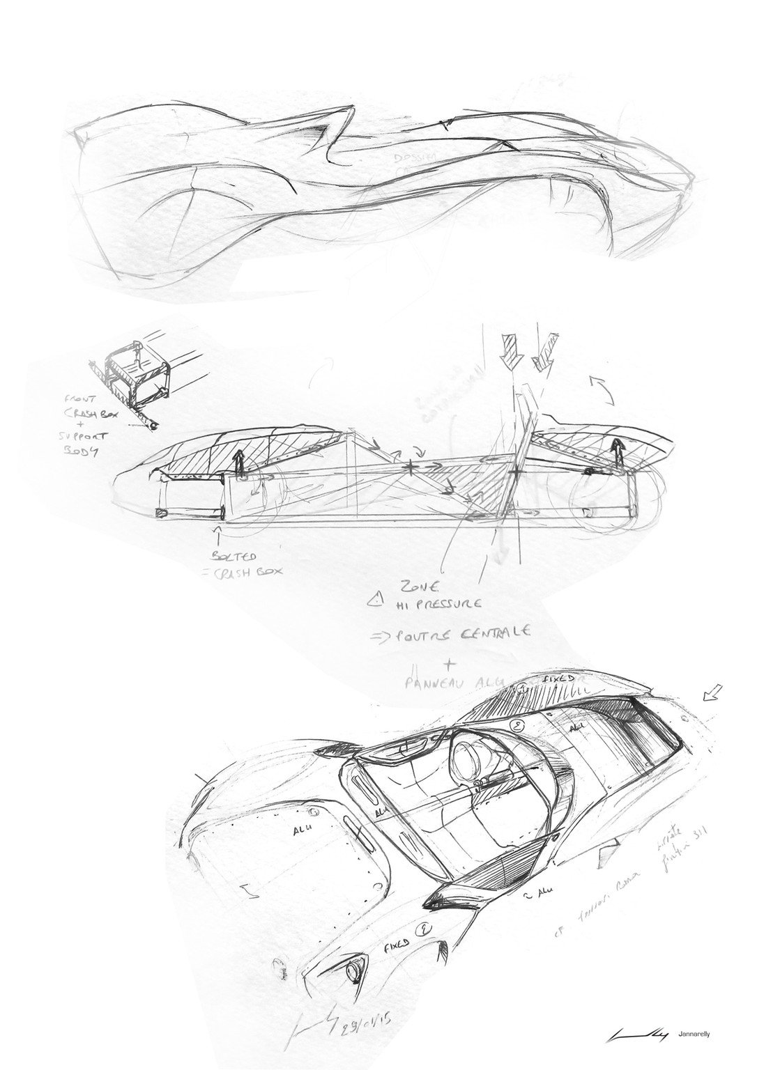 Design-1, el primer coche de Jannarelly Automotive