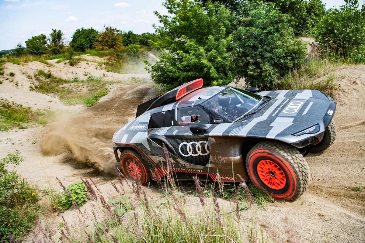 Audi RS Q e-tron: el buggy híbrido con el que Audi quiere ganar el Dakar