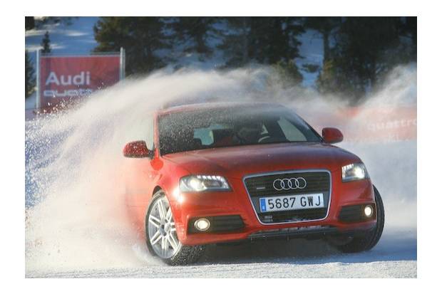 Vídeo: Conducción en nieve con Audi Driving Experience