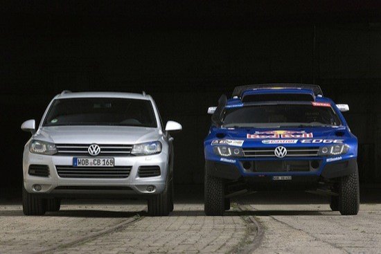 Volkswagen Race Touareg 3 preparado para el Rally Dakar 2011