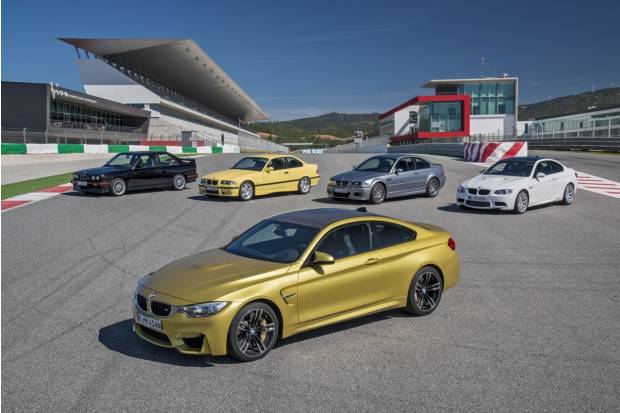 BMW M3, un repaso a sus cinco generaciones