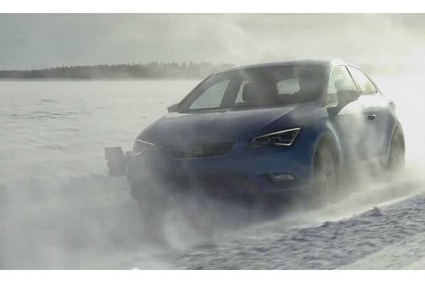 Vídeo de las pruebas del Seat Léon SC en el Ártico