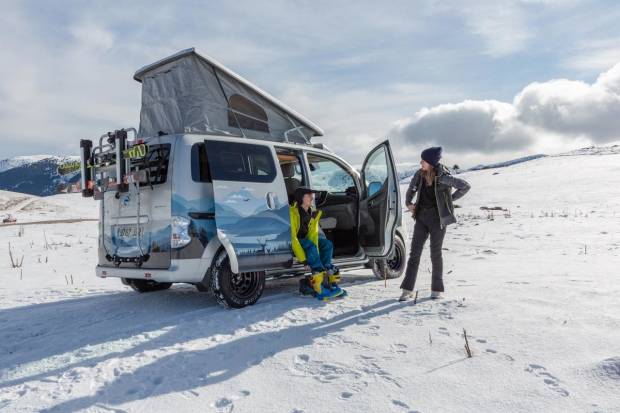Nissan e-NV200 Winter Camper: para disfrutar de la naturaleza en invierno