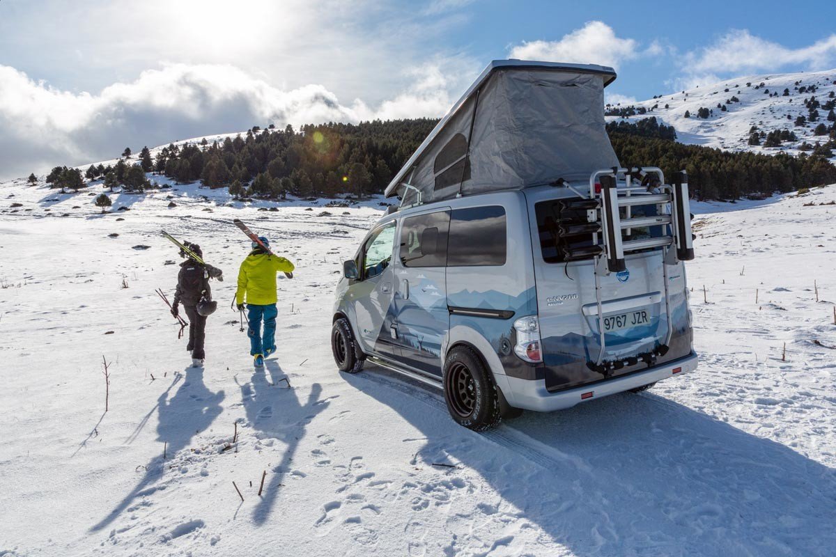 Nissan e-NV200 Winter Camper: para disfrutar de la naturaleza en invierno