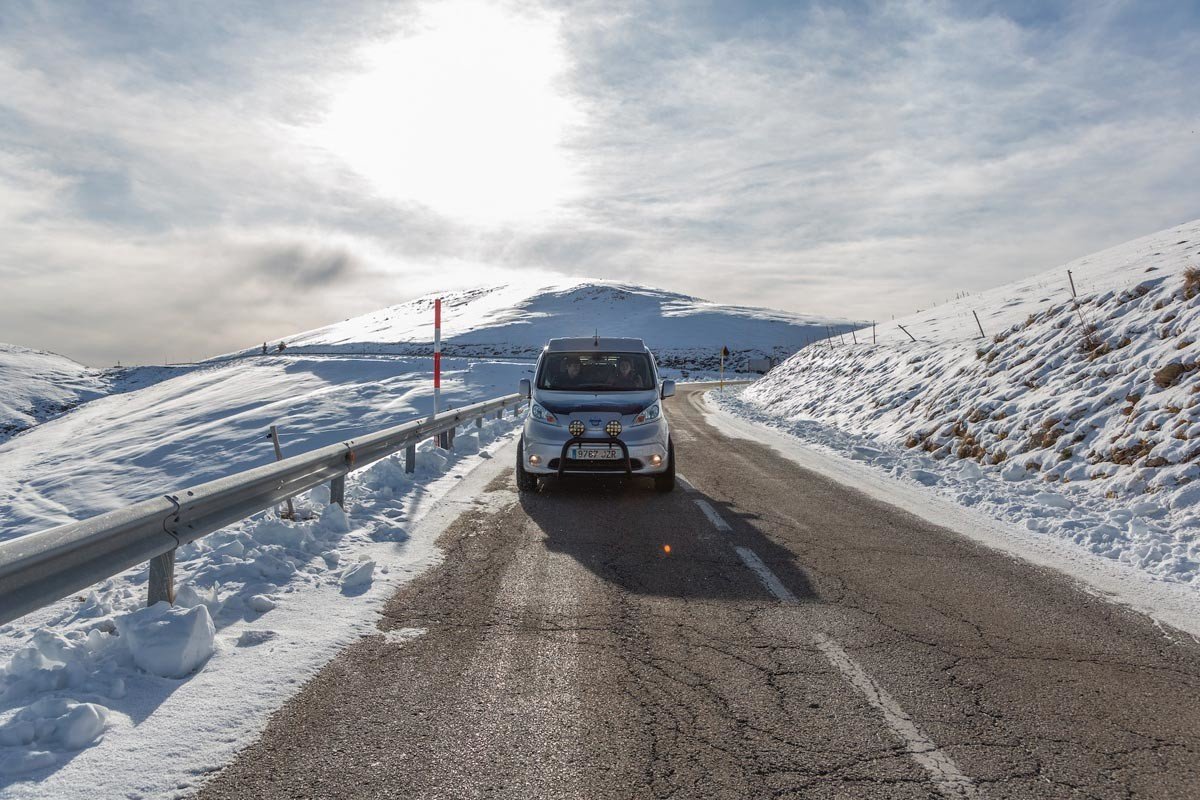 Nissan e-NV200 Winter Camper: para disfrutar de la naturaleza en invierno