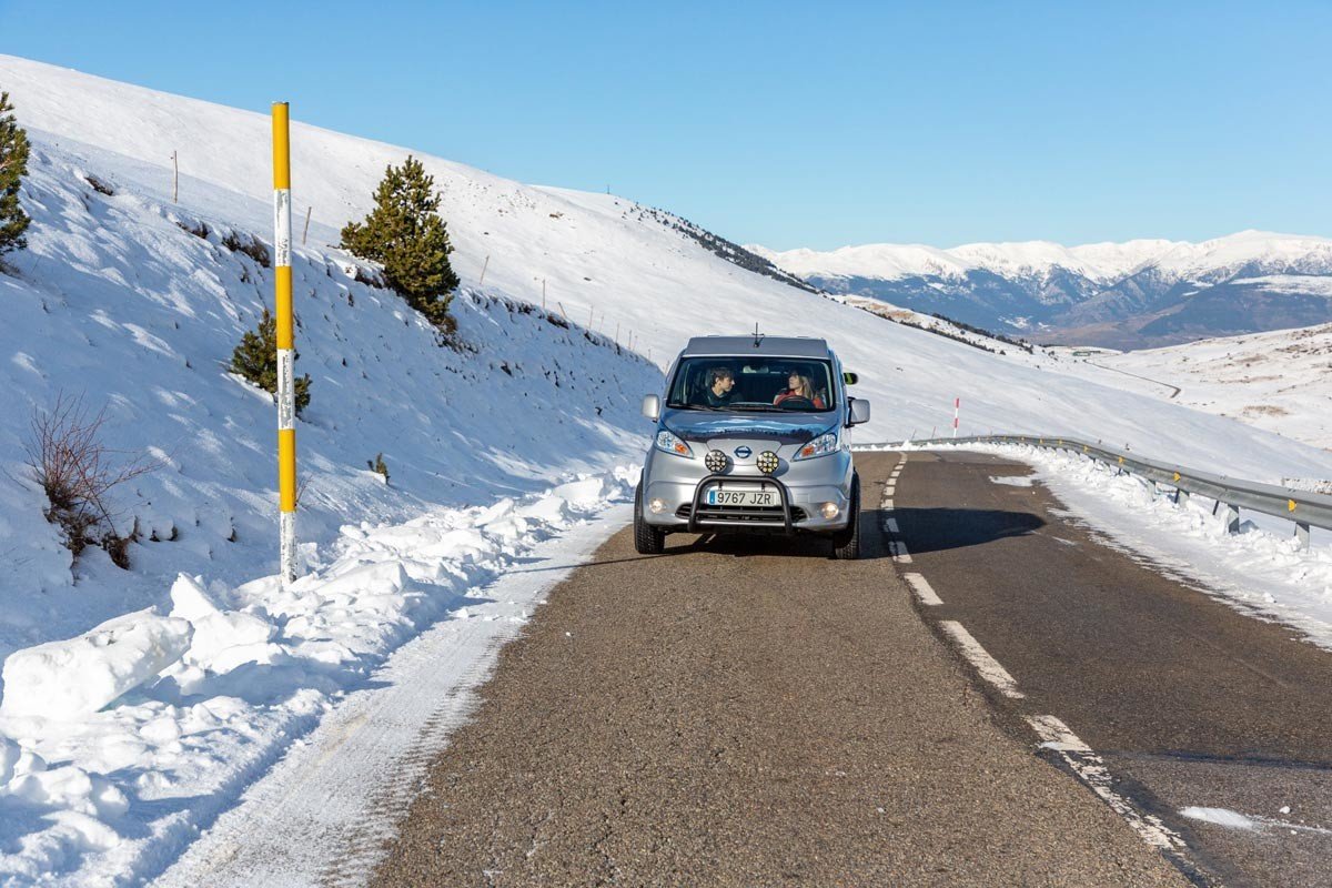 Nissan e-NV200 Winter Camper: para disfrutar de la naturaleza en invierno