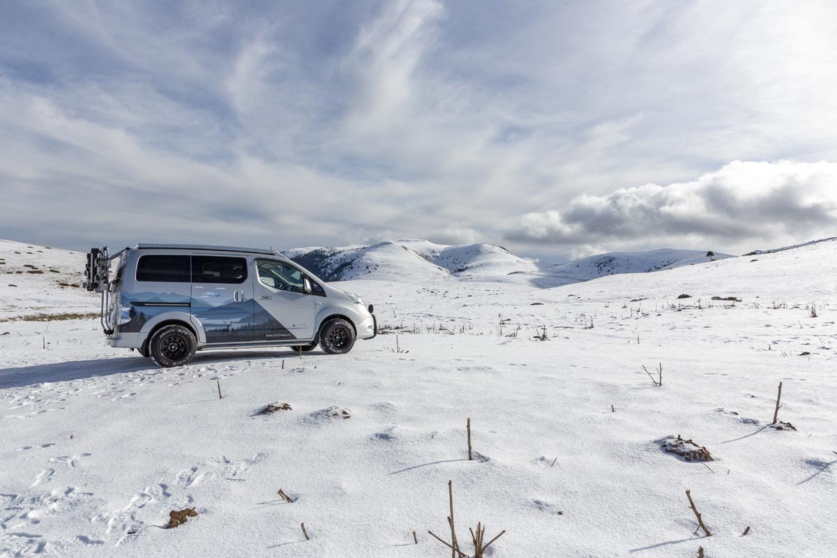 Nissan e-NV200 Winter Camper: para disfrutar de la naturaleza en invierno