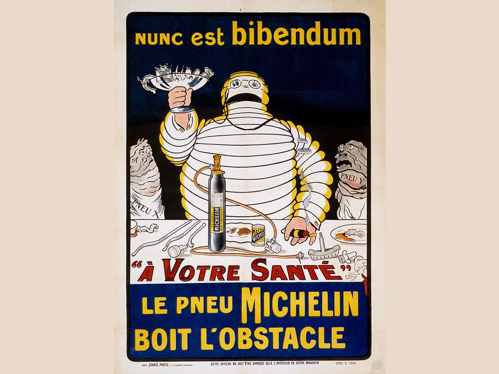 Bibendum, el muñeco Michelin: historia y curiosidades del mejor embajador de la marca