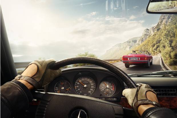 Nuevo car sharing con coches vintage de Mercedes