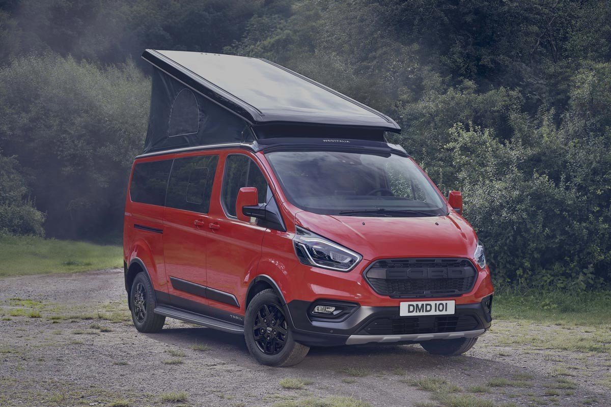 Dos nuevas versiones para la Ford Transit Custom Nugget: Active y Trail