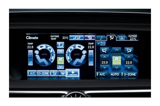 Lexus GS 450h, con climatizador que limpia el aire
