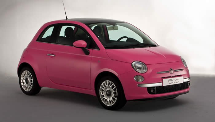 Fiat 500 Pink, a la venta sólo en internet