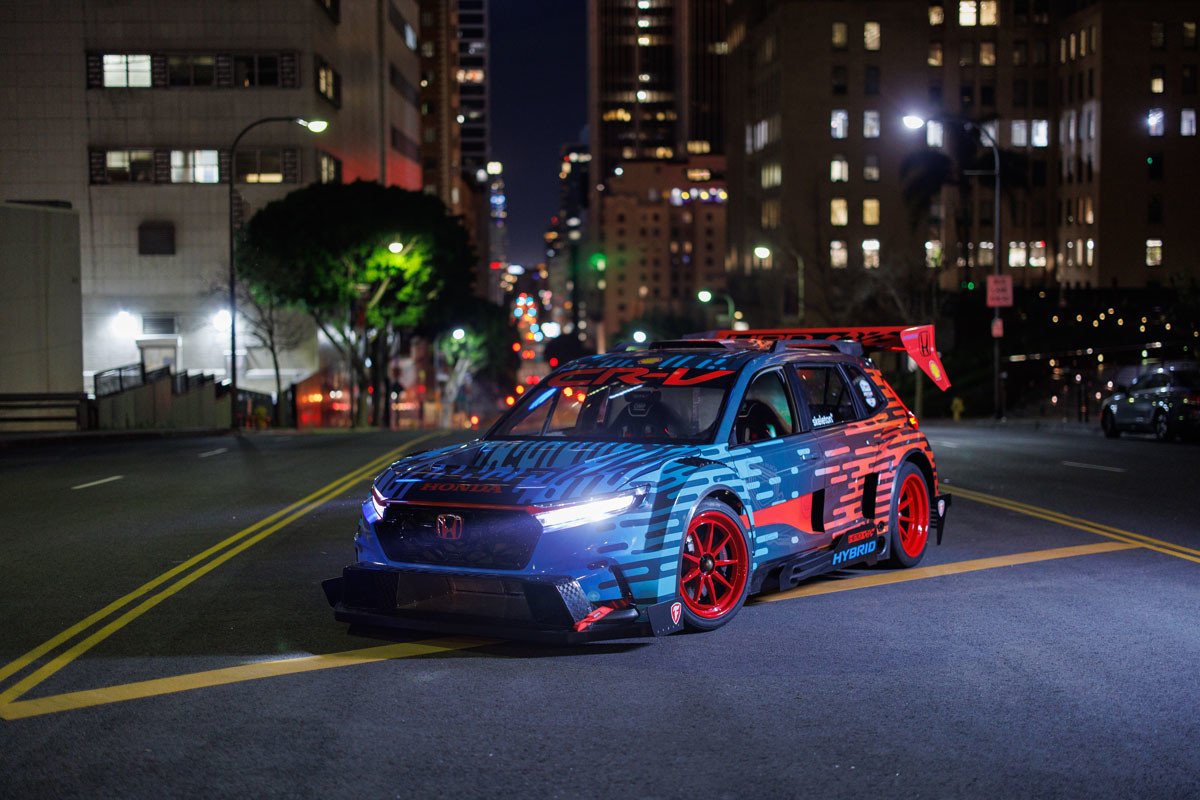 Esta es la última bomba de Honda: un CR-V Hybrid Racer con 600 caballos
