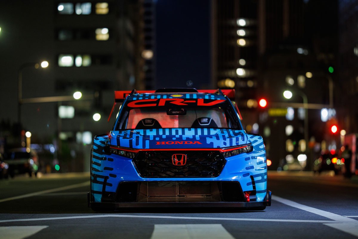 Esta es la última bomba de Honda: un CR-V Hybrid Racer con 600 caballos