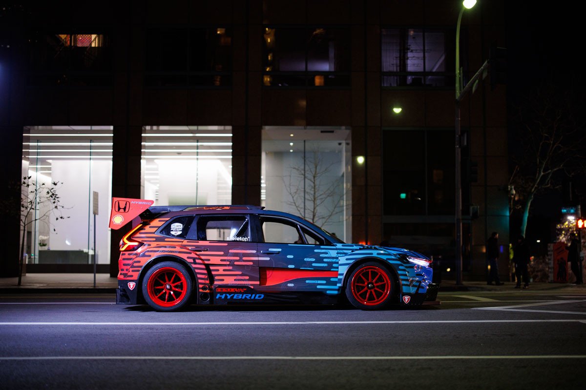 Esta es la última bomba de Honda: un CR-V Hybrid Racer con 600 caballos