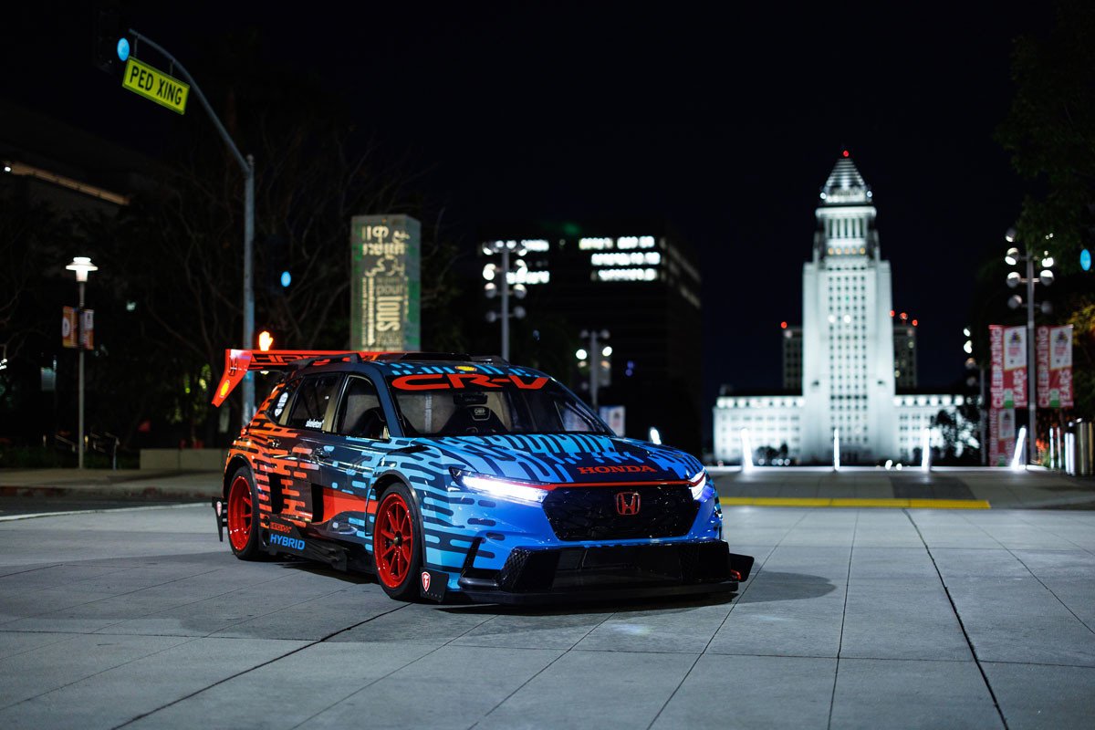 Esta es la última bomba de Honda: un CR-V Hybrid Racer con 600 caballos