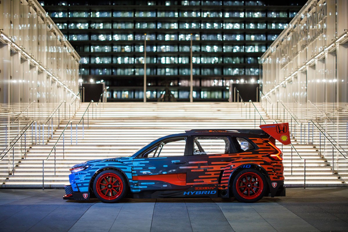 Esta es la última bomba de Honda: un CR-V Hybrid Racer con 600 caballos