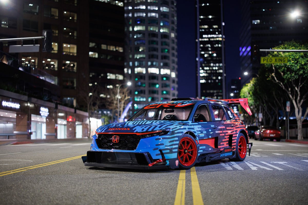 Esta es la última bomba de Honda: un CR-V Hybrid Racer con 600 caballos