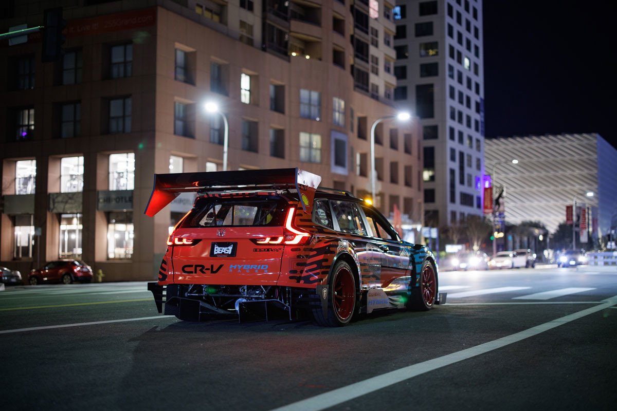 Esta es la última bomba de Honda: un CR-V Hybrid Racer con 600 caballos