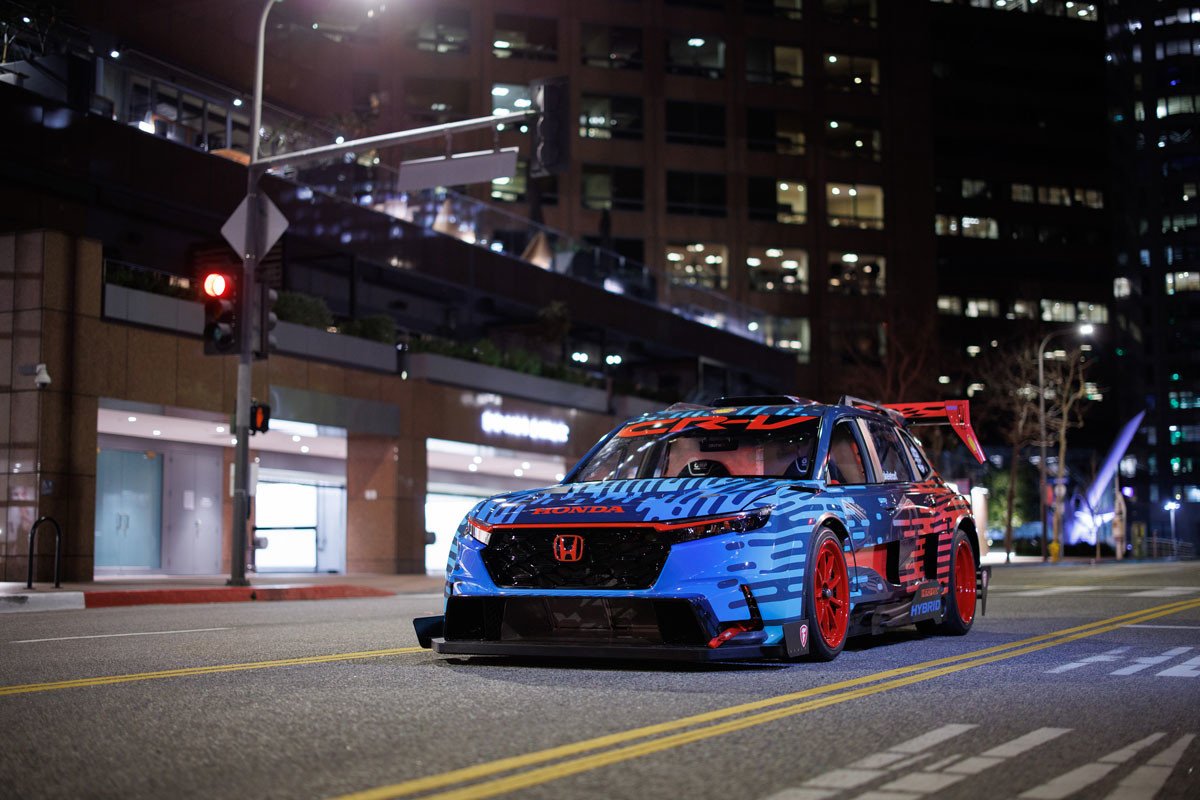 Esta es la última bomba de Honda: un CR-V Hybrid Racer con 600 caballos
