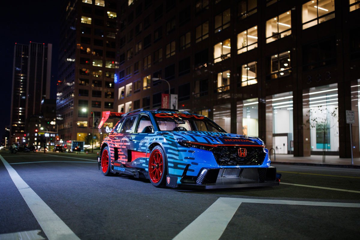 Esta es la última bomba de Honda: un CR-V Hybrid Racer con 600 caballos