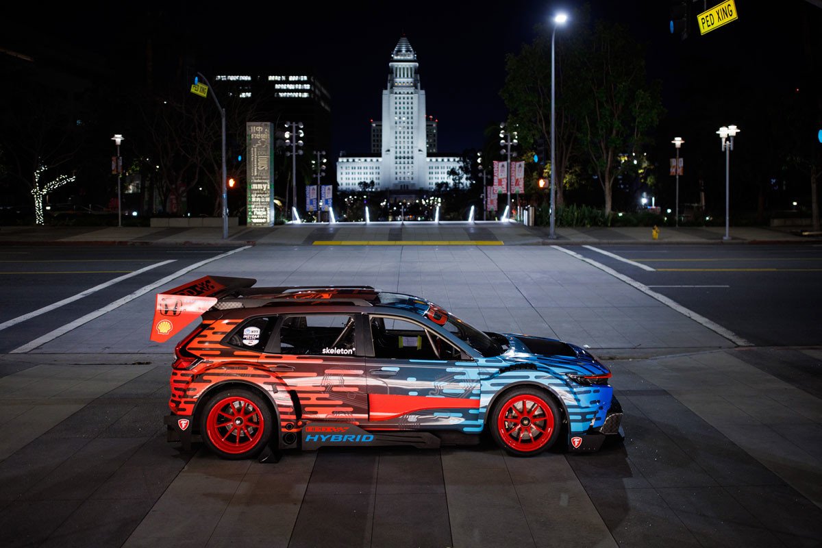 Esta es la última bomba de Honda: un CR-V Hybrid Racer con 600 caballos