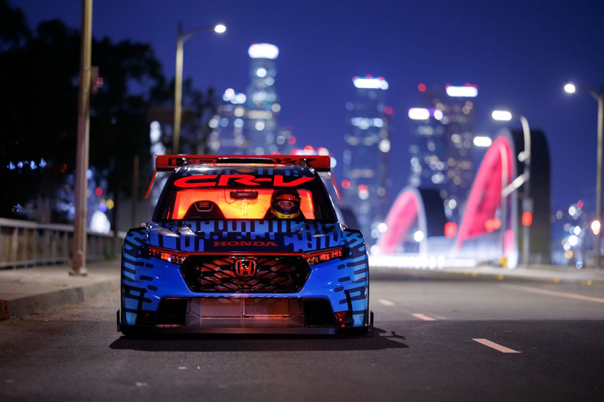 Esta es la última bomba de Honda: un CR-V Hybrid Racer con 600 caballos