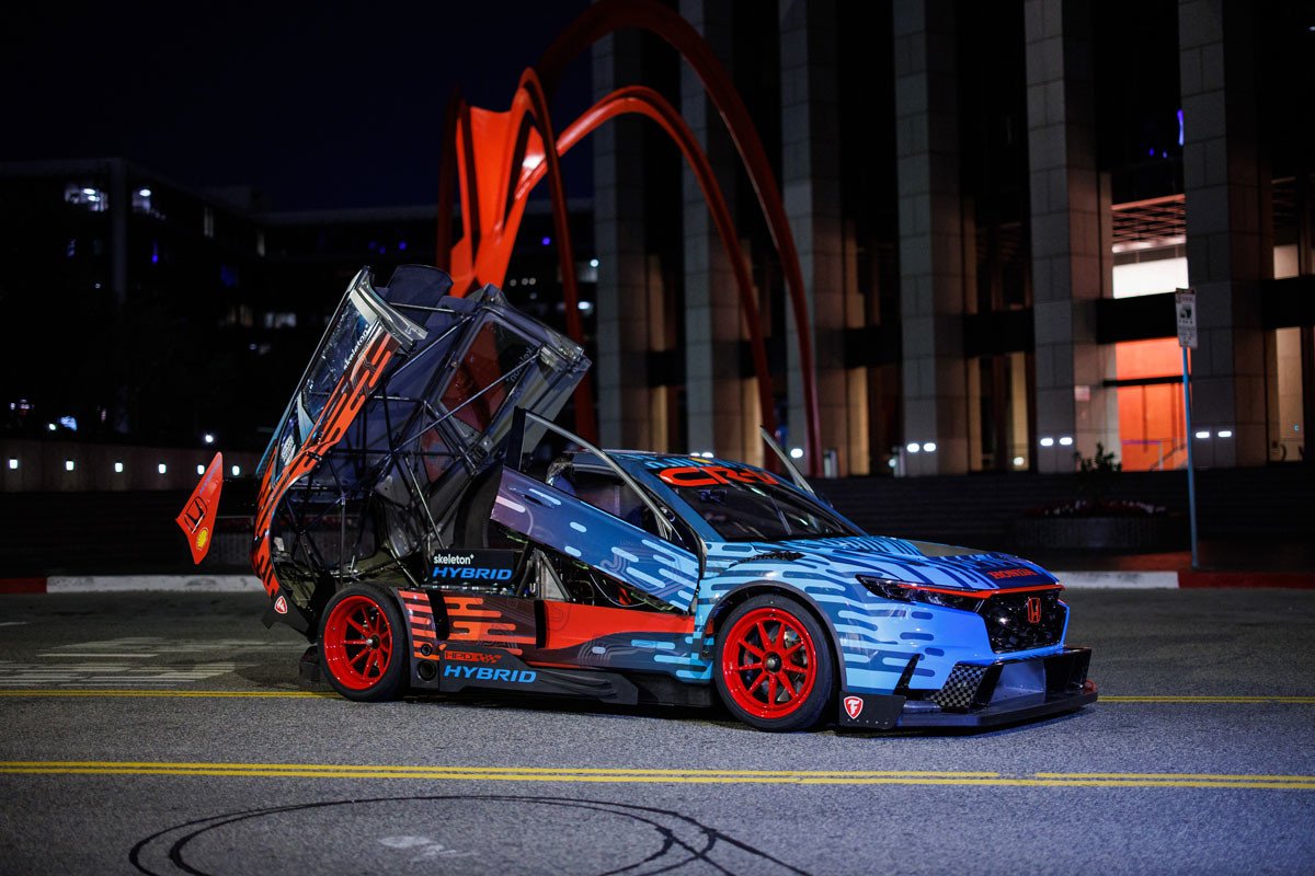 Esta es la última bomba de Honda: un CR-V Hybrid Racer con 600 caballos