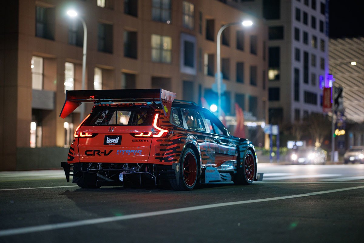 Esta es la última bomba de Honda: un CR-V Hybrid Racer con 600 caballos